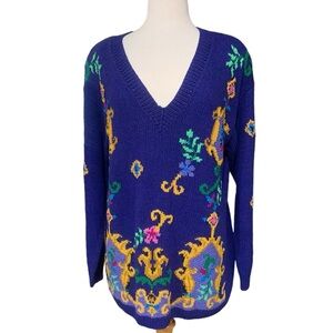 Vintage Liz Claiborne Collection silk/cotton knit sweater